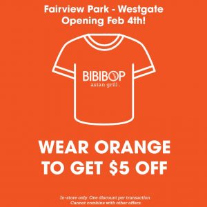 Fairview Park - Westgate Opening Feb 4th! Wear Orange to get $5 off.