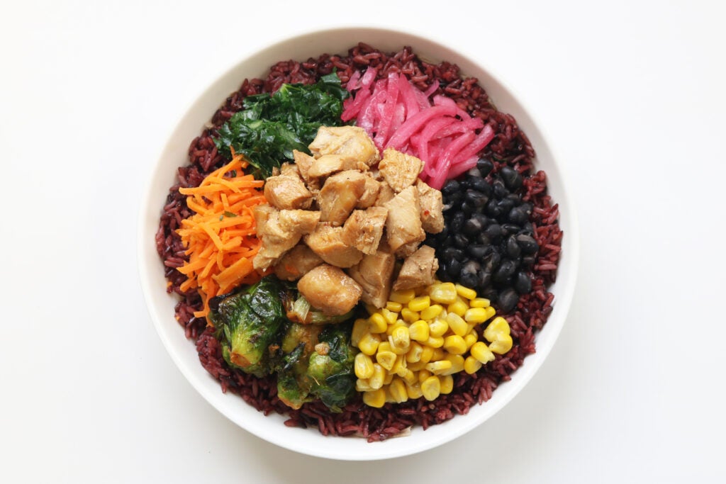 Classic Chicken & Purple Rice Bowl