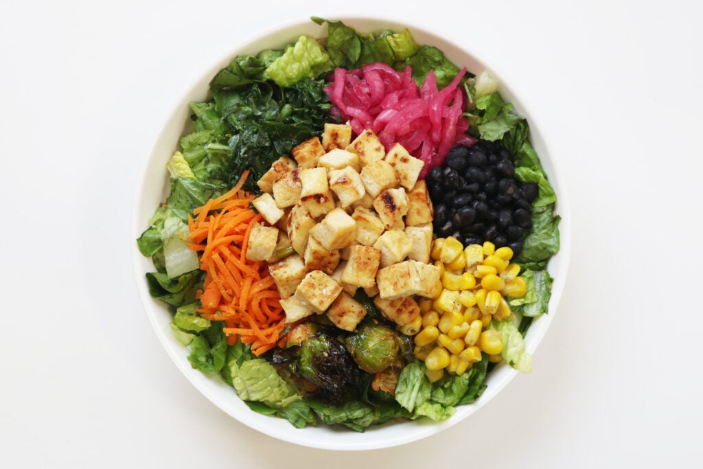 Classic Tofu & Salad Bowl