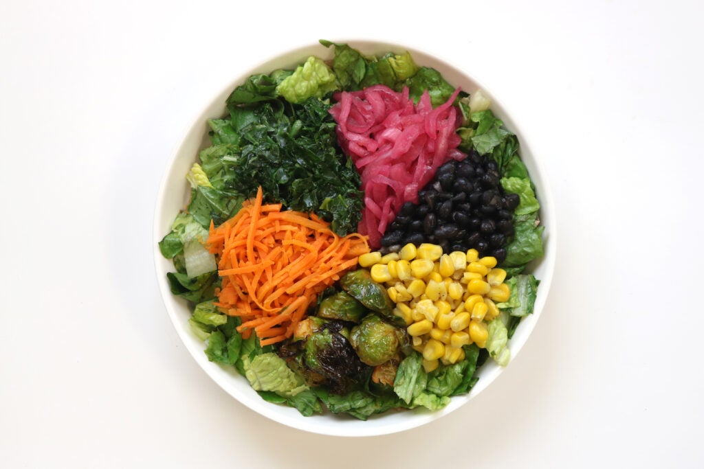 Classic Veggie Salad Bowl