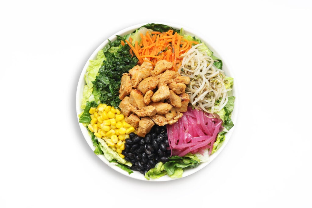 Classic Spicy Chicken and Salad